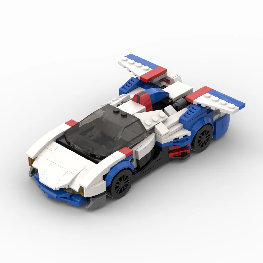 MOC Asra GSX гоночный спортивный автомобиль Quick Champion водитель строительные блоки