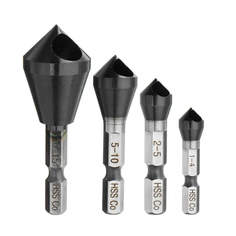 

HRC89 M35 Кобальт TiAlN фаска резак 90 градусов HSS-CO Зенковка для нержавеющей стали Металлообработка