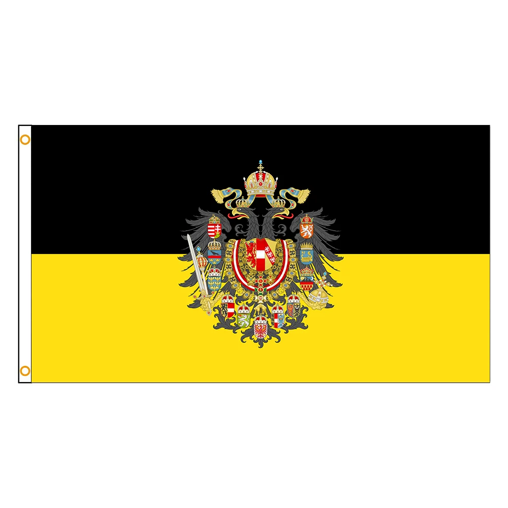 Флаг Nlbflag 90x150 см 3x5 футов Императорский герб флаг австрийской империи | Дом и сад