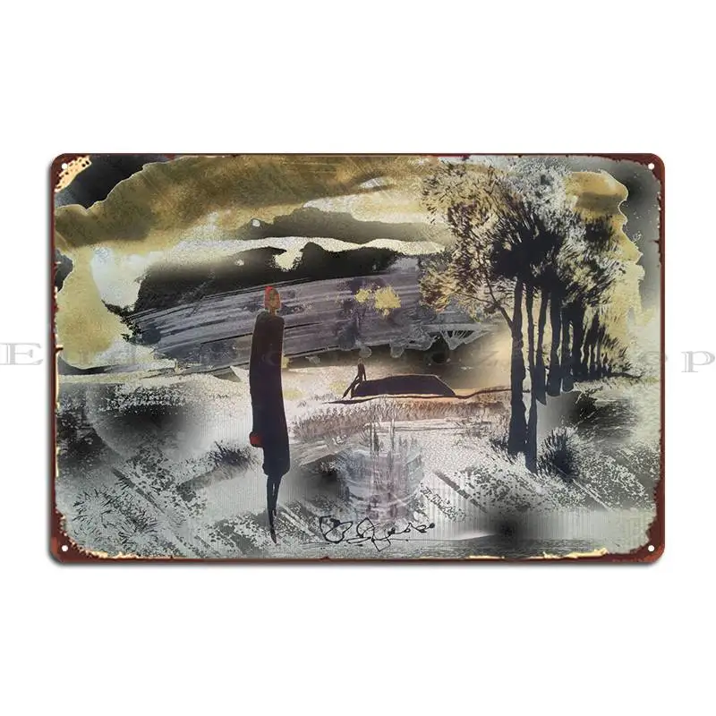 

Little Red Riding Hood Metal Plaque Poster Design Cave Create Design Classic Tin Sign Poster