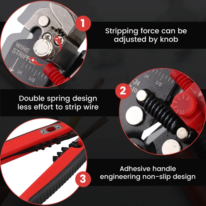 Инструмент для зачистки проводов автоматический прибор 5 в 1