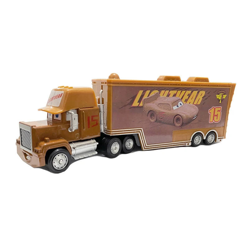 Фото Набор Литых Под Давлением Моделей Автомобилей Disney Pixar Cars-Mack McQueen Racing Jackson Storm Ramirez, Масштаб 1:55 №4