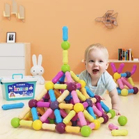 130pcs magnetic construction balls building blocks set strong magnetism montessori educational toys for children toys gift
