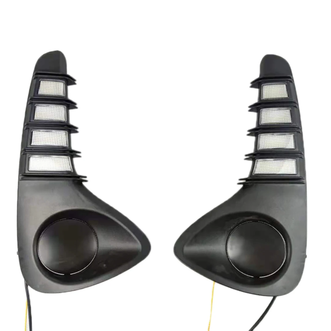 

For Toyota Vios 2020 2021 Car Daytime Running Light Turn Signal Light DRL LED Fog Lamp