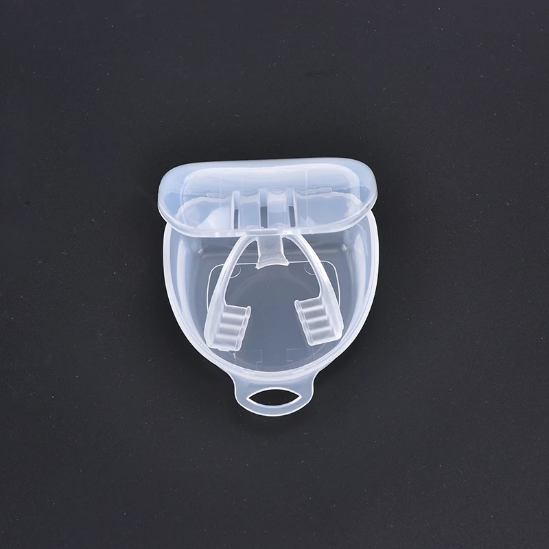 

Tooth grinding+storage box dental mouth guard bruxism splint night sleeping