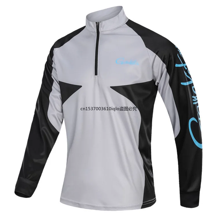 

2023 Professional Fishing Clothing Anti-UV Sunscreen Sun Protection Fishing Shirt Breathable Quick Dry Fishing Clothes