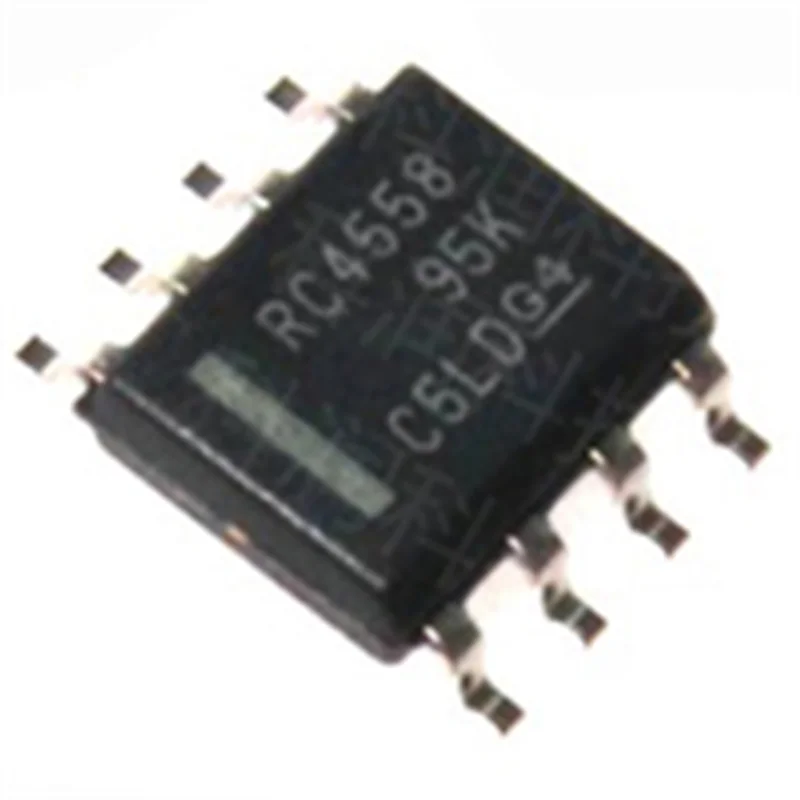 

100PCS New and Original IC Chip 8-SOIC RC4558DR RC4558D RC4558