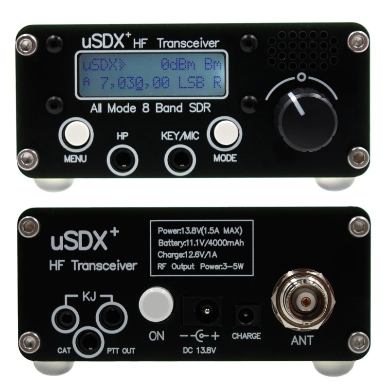 J60A все режимы HF трансивер Hf Ssb Qrp с функциями DSP 8 полос 10/15/17/20/30/40/60/80m Встроенная