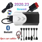 Диагностический сканер Obd2 для автомобилей и грузовиков, новинка 2020,23 года