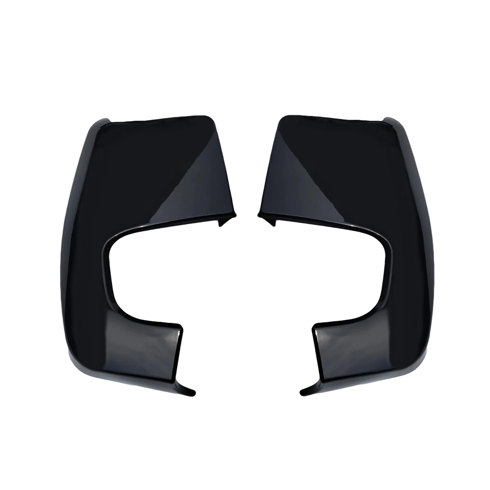 Пользовательский чехол для зеркала V362 глянцевый черный аксессуар