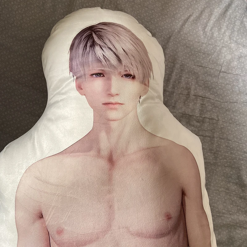 

Пушистая подушка-дакимакура TAFN Love and Deepspace Sylus Rafayel Zayne Xavier