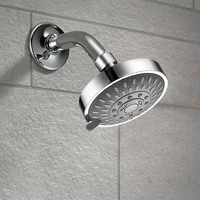 bathroom shower head adjustable chrome flexible high pressure rainfall removable sprayer wall mounted convenient