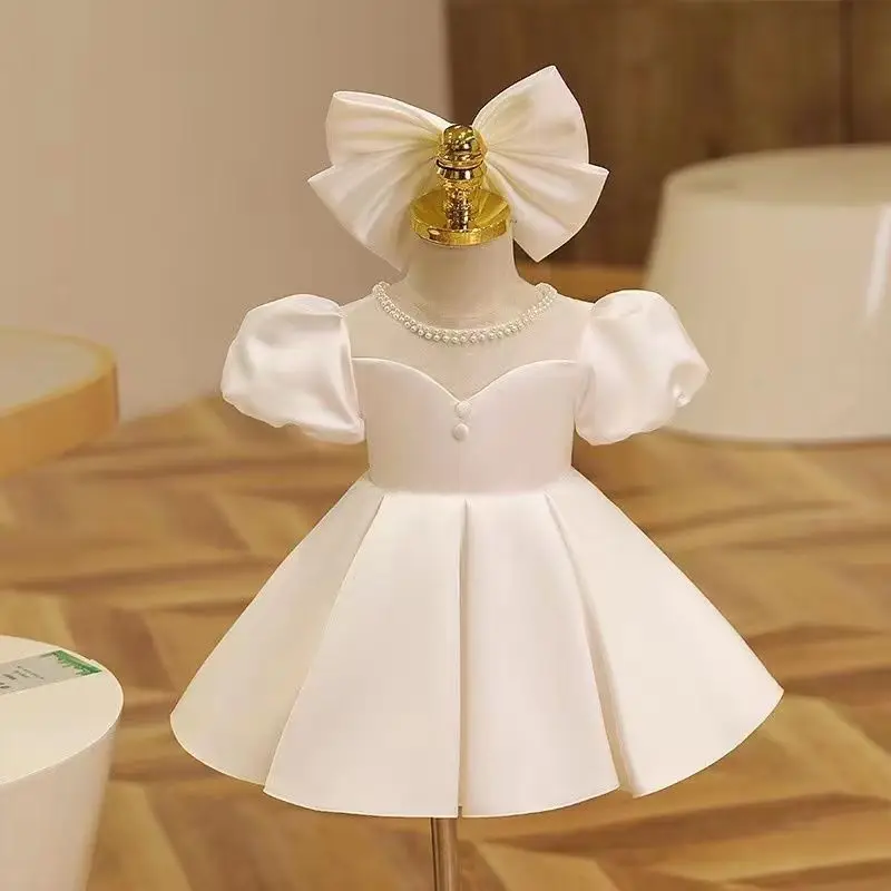 

Girls New Years Party Dress Baby Girl Grasping Week Girl Piano Performance Junior Host Senior Princess Dress Wedding Flower