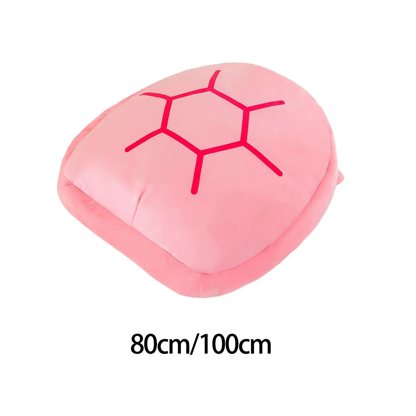 

Wearable Turtle Shell Stuffed Animal Cushion Plush Toy for Game Cosplay Gift