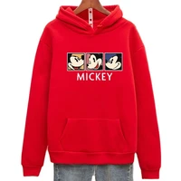 autumn disney anime hoodies mickey mouse man woman pullovers hoodies sweatshirt minnie mouse 90s aesthetic hoody streetwear tops