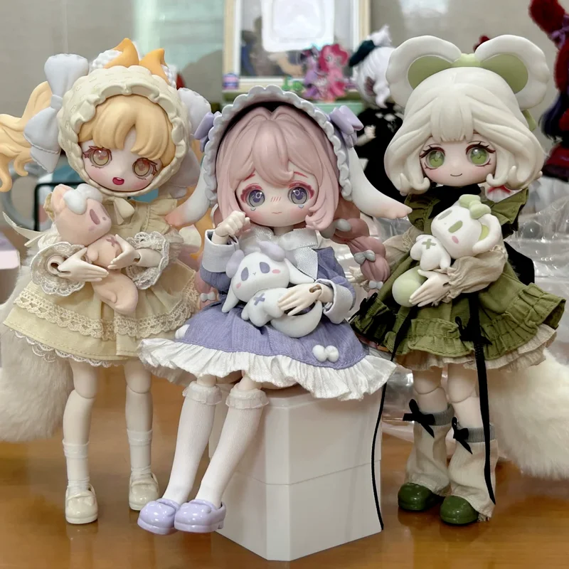 Фото Оригинальная серия «Luluelf Story», 1/12 Bjd, слепая коробка, кавайная аниме-фигурка, подвижная кукла, коллекция игрушек, фигурка, Рождественский подарок №4