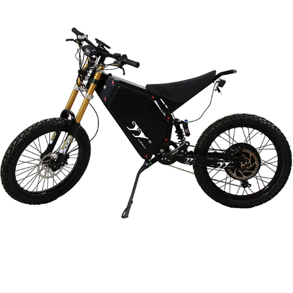 

China cheap BIG bomber enduro ebike 3000w 72v with dual suspension