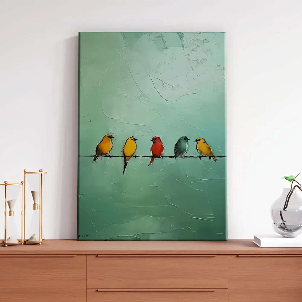 

Картина на холсте FajerminArt птица современная