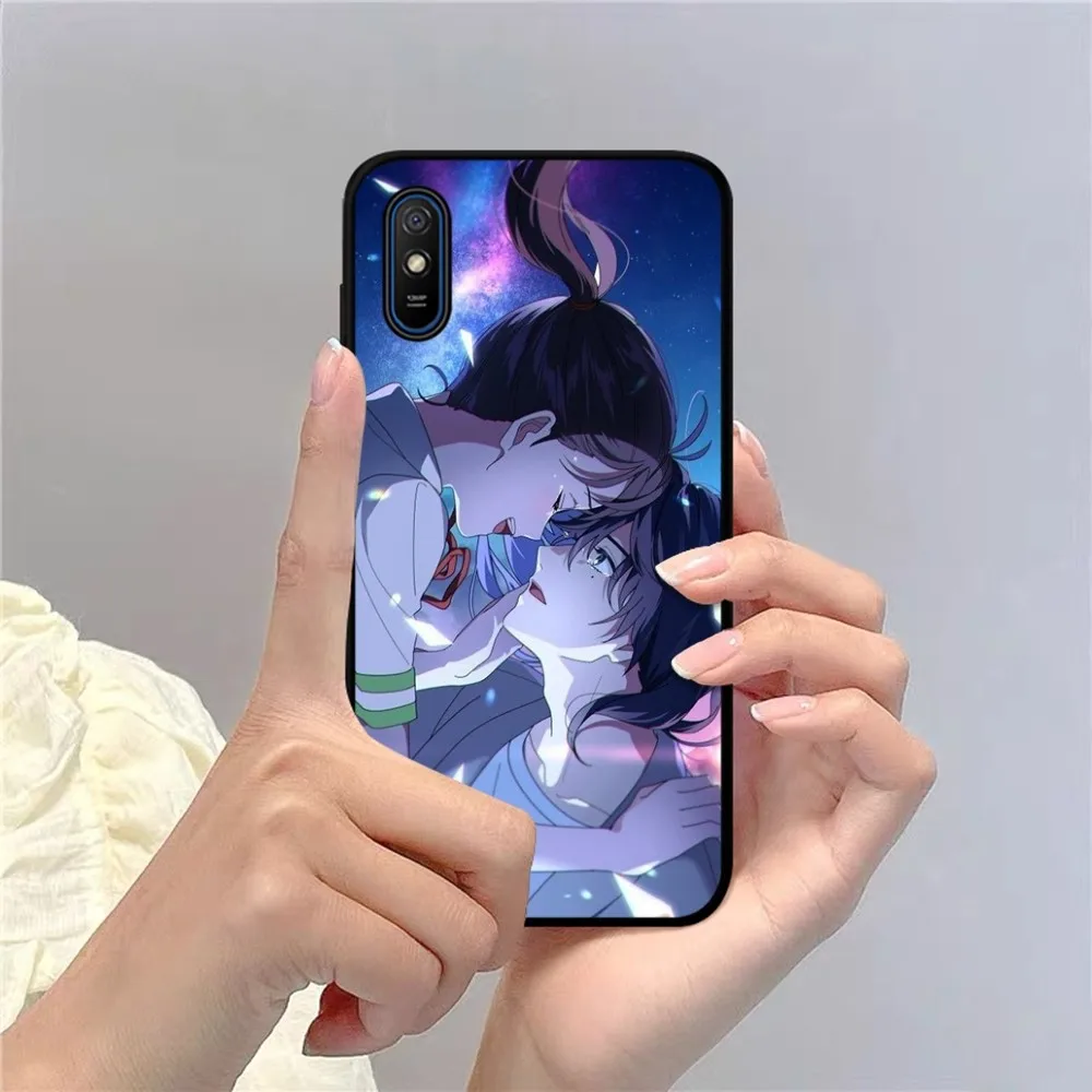 BiliBili S-Suzume No T-Tojimari Phone Case For Redmi 5 6 7 8 9 10 Plus Pro A GO K20 K30 K40 F3 Fundas