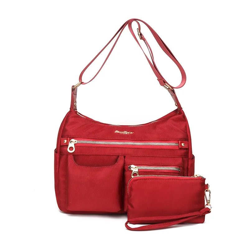 

Famous Brand Women Shoulder Fashion Satchels Composite Bag Lady Messenger Bags Handbags Oxford Female Crossbody Bag