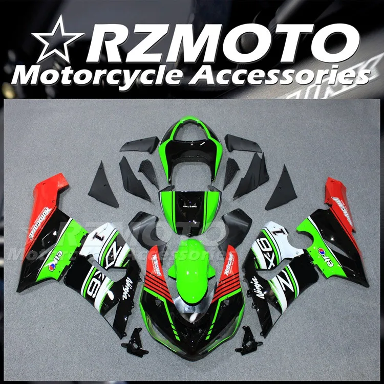 

Комплект обтекателей из АБС-пластика для Kawasaki Ninja ZX-6R 636 2005 2006 05 06 6R