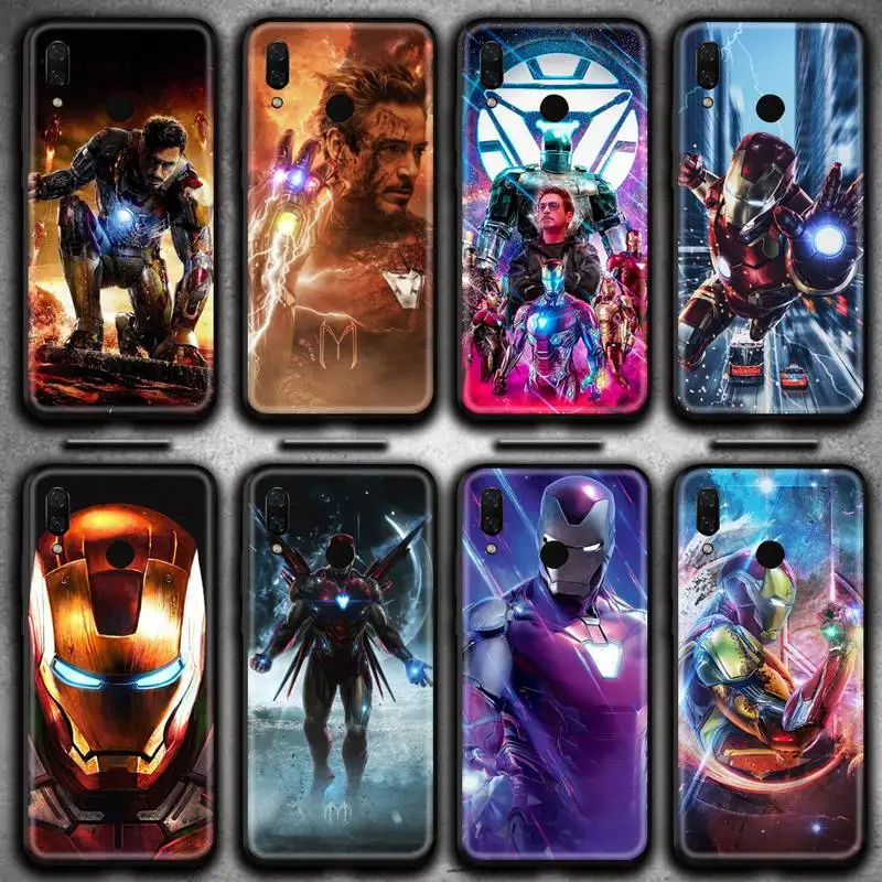 

Bandai Marvel Superhero Iron Man Phone Case for Huawei Y6P Y8S Y8P Y5II Y5 Y6 2019 P Smart Prime Pro