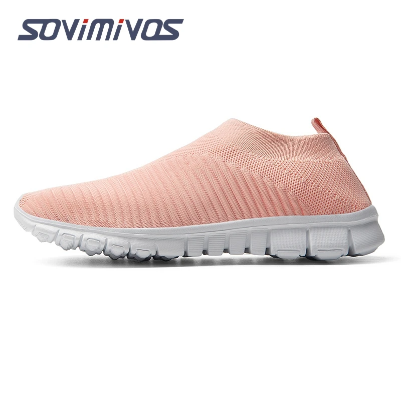 Mens Slip on Walking Shoes Lightweight Breathable Non Slip Running Shoes Comfortable Fashion Sneakers for Men Women Big Size 47