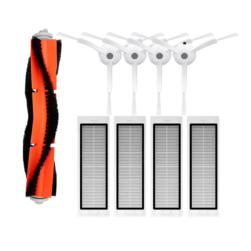 Для робота-пылесоса Xiaomi Mi 1/1S SDJQR01RR SDJQR02RR SDJQR03RR Roborock E3 S4 Max S5 Основная боковая