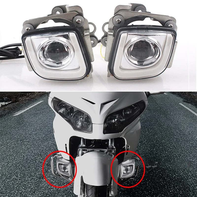 

Светодиодный сигнал поворота для мотоцикла, противотуманный светодиодный индикатор поворота для Honda GL1800 Goldwing 2012-2017