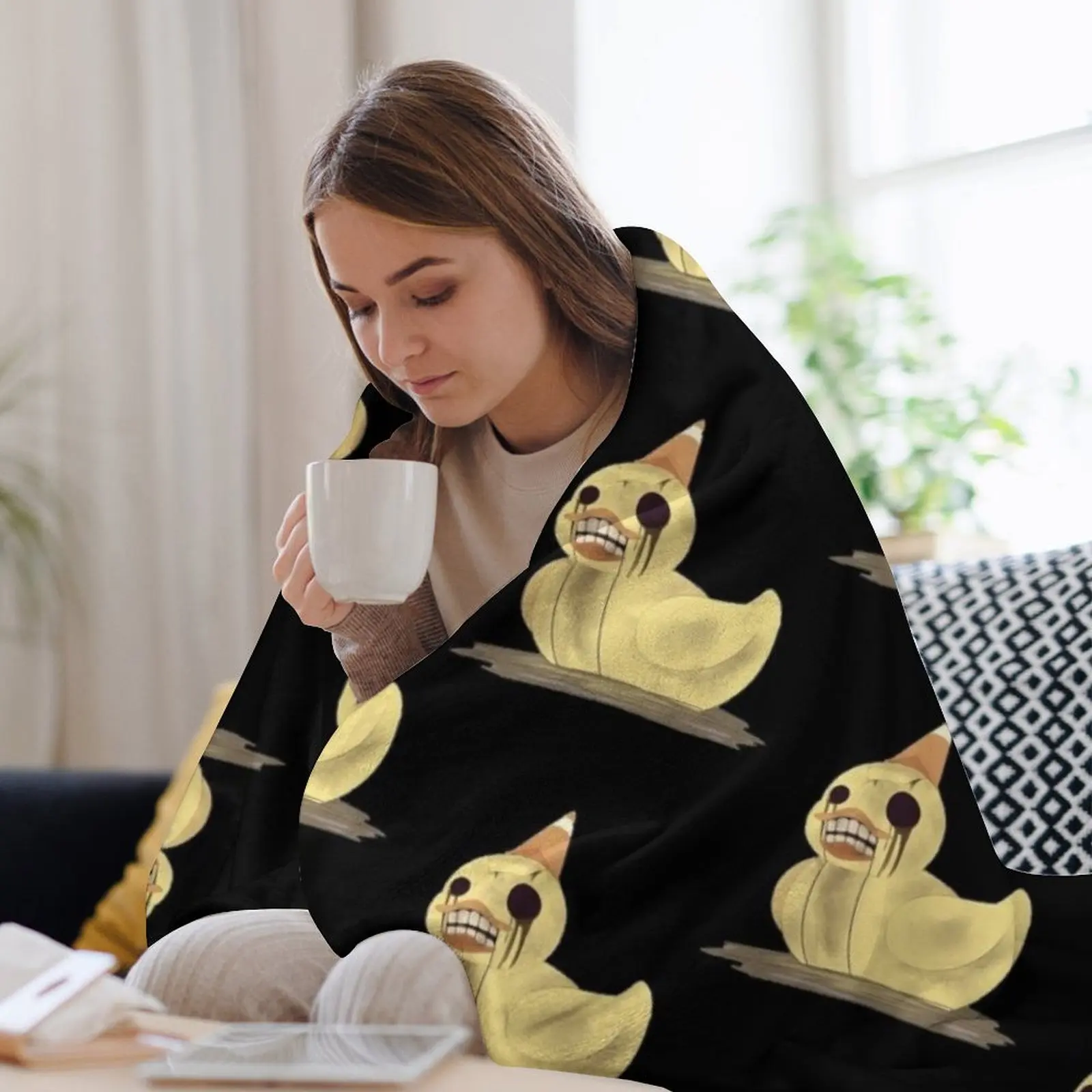 Темный обман дред-утенок плед для дивана движущийся декоративный диван мягкие