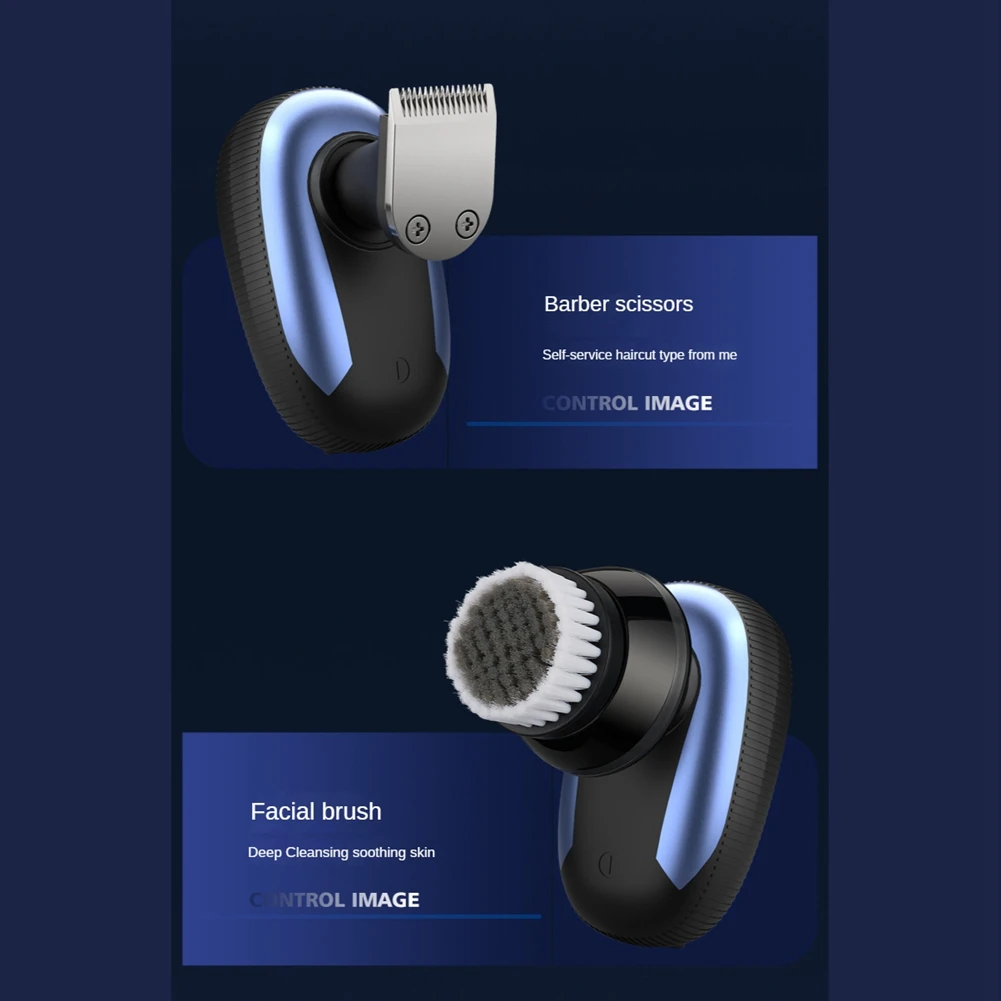 Бритва для мужчин бритва 4D 6 в 1 9 плавающих головок триммер бороды носа ушей