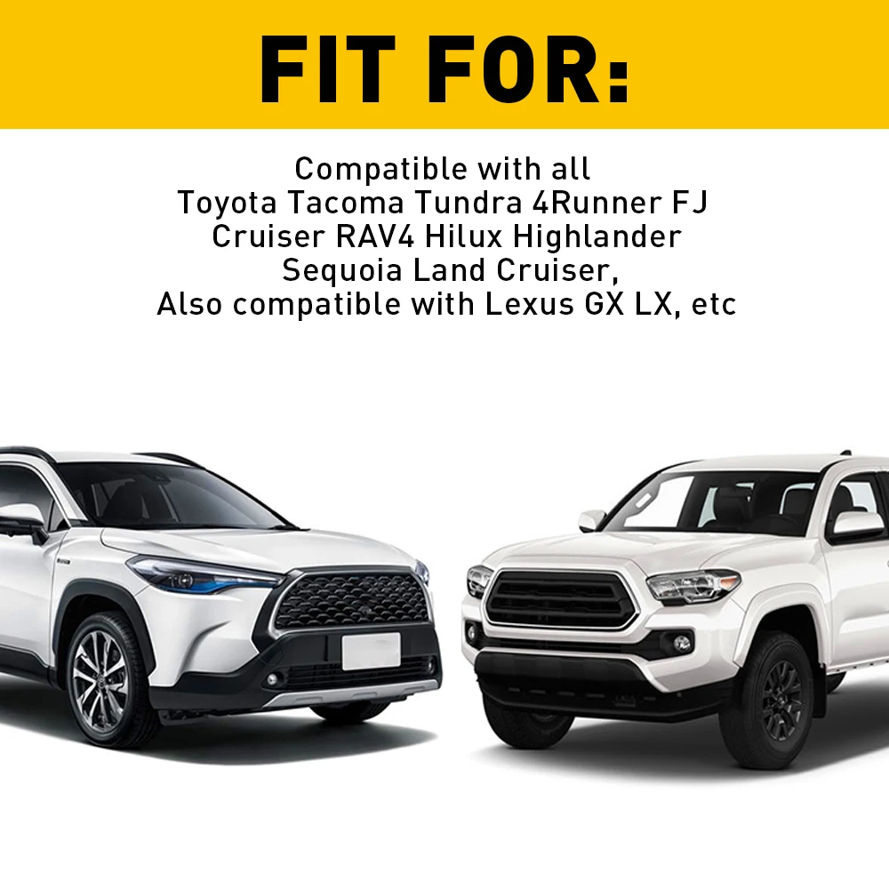 Фото Наклейка-деколь с четырехволновой полосой для автомобилей Toyota Tacoma, Tundra, 4Runner, RAV4, Hilux, Highlander, Sequoia, Land Cruiser №5