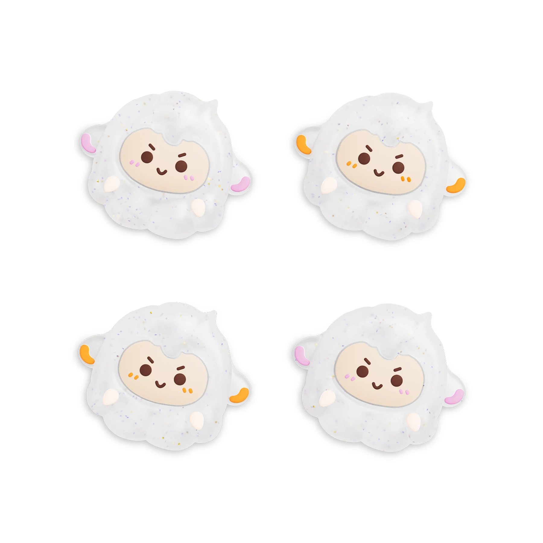 Милые колпачки джойстика PlayVital аналоговая крышка клавишные рукоятки для