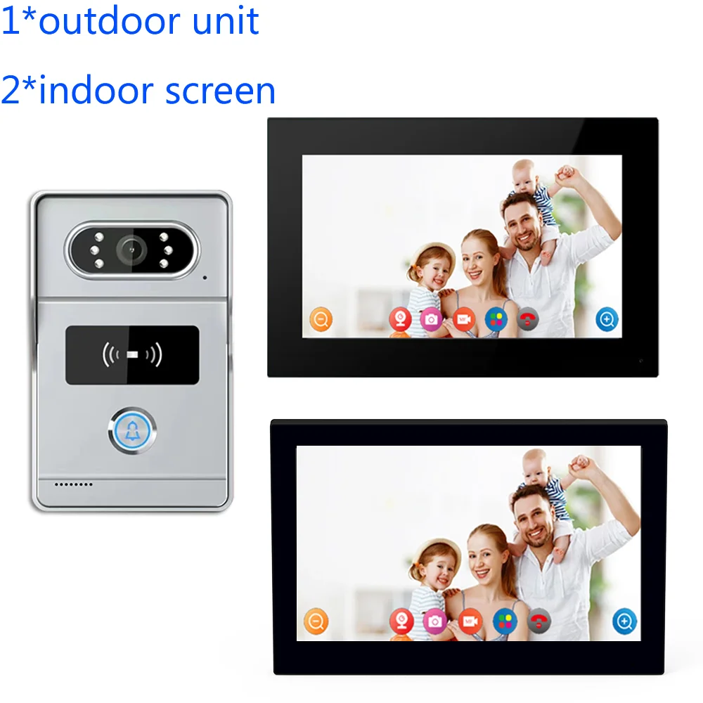 

Tuya AHD8 7-дюймовый проводной видеодомофон