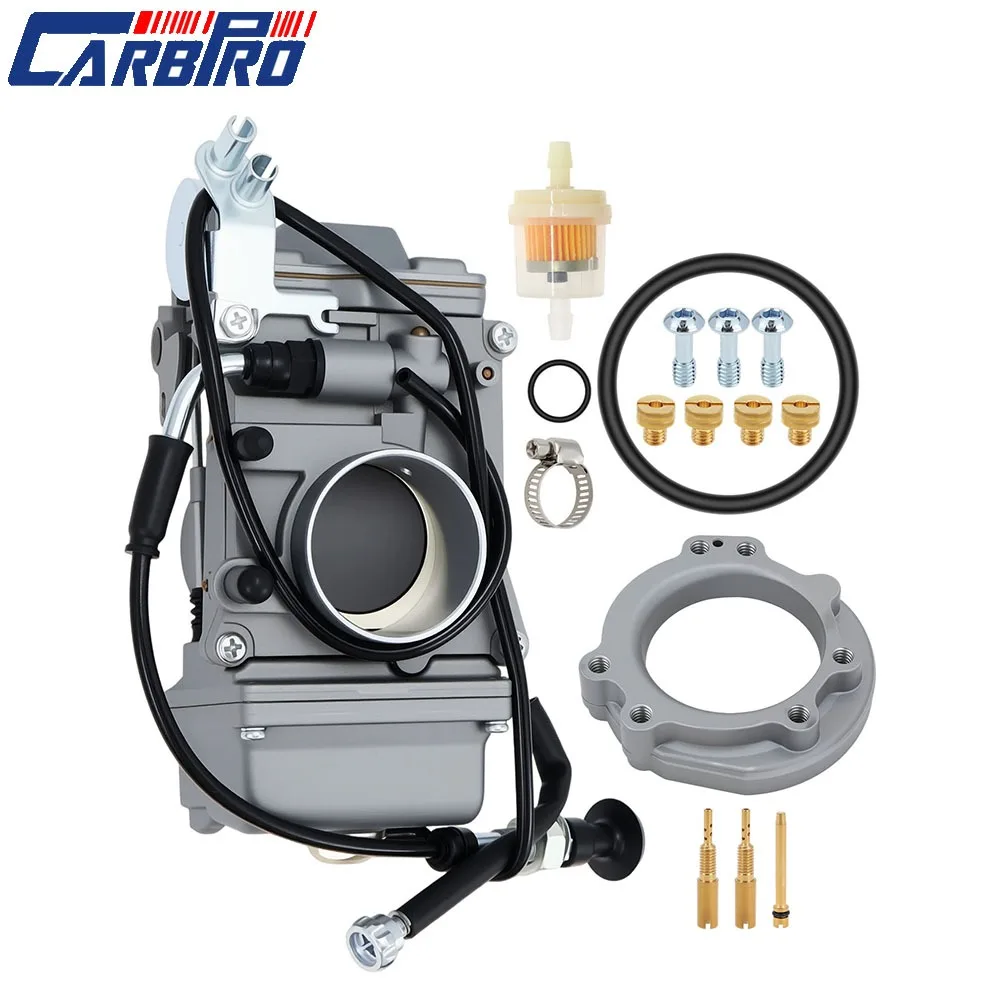 Фото Подходит для Mikuni HSR45 45 мм карбюратор EVO Twin Cam TM45-2K плавный карбюратор №1