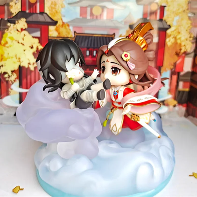 

Аниме небесные чиновники благословение экшн-фигурка Xie Lian Q кавайная аниме версия ПВХ Коллекция декоративная фигурка настольная модель подарок