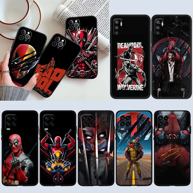 Новые высококлассные мобильные телефоны Марвел Дэдпул YK28 фотосессия для Redmi Note 8