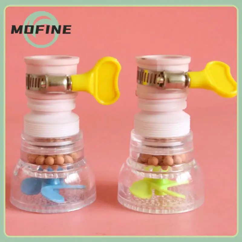 

5/10/15PCS Activated Carbon Water Purifier Basin Faucet Head Spillproof Splash Filter Rotary Faucet 1080 ° Rotatable