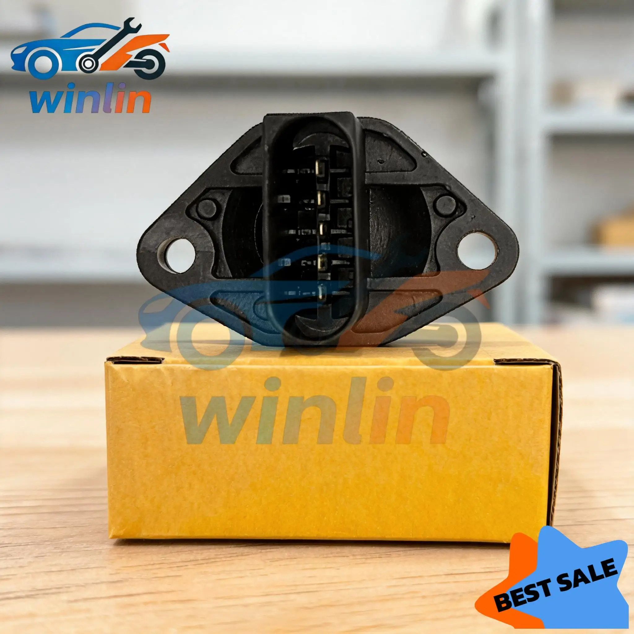 Фото Датчик массового расхода воздуха (MAF) OEM 0281002757 0280217121 95VW12B529BB 0280217122 0986280202 06A906461X 038906461C для Audi/Skoda/Seat/Ford №4