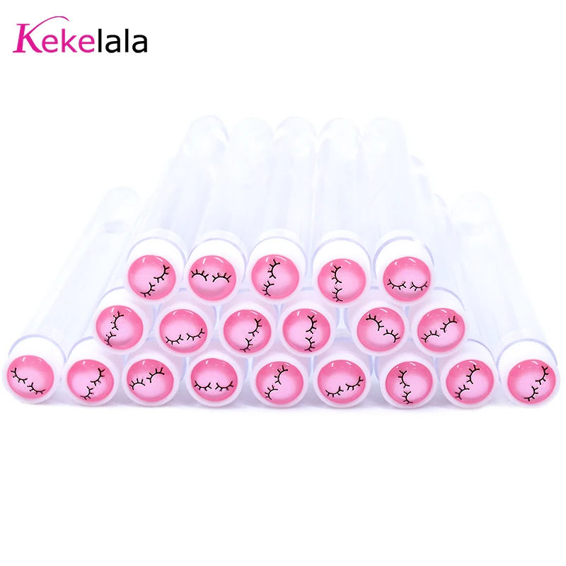 Пустые разноцветные мерцающие туши для ресниц 20 шт.