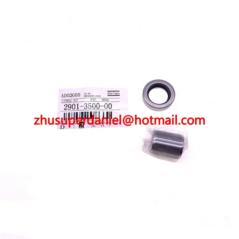 2 комплекта/лот 2901350000 (2901 3500 00) Валовые уплотнения ротационного винтового воздушного компрессора AC с двойной герметизационной губкой из PTFE.
