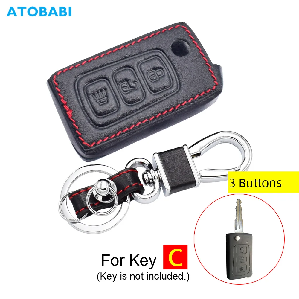 

Кожаные чехлы для автомобильных ключей для Great Wall Haval Hover H1 H3 H6 H2 H5 C50 C30 C20R M4 3 кнопки складной чехол для брелока Дистанционного Управления