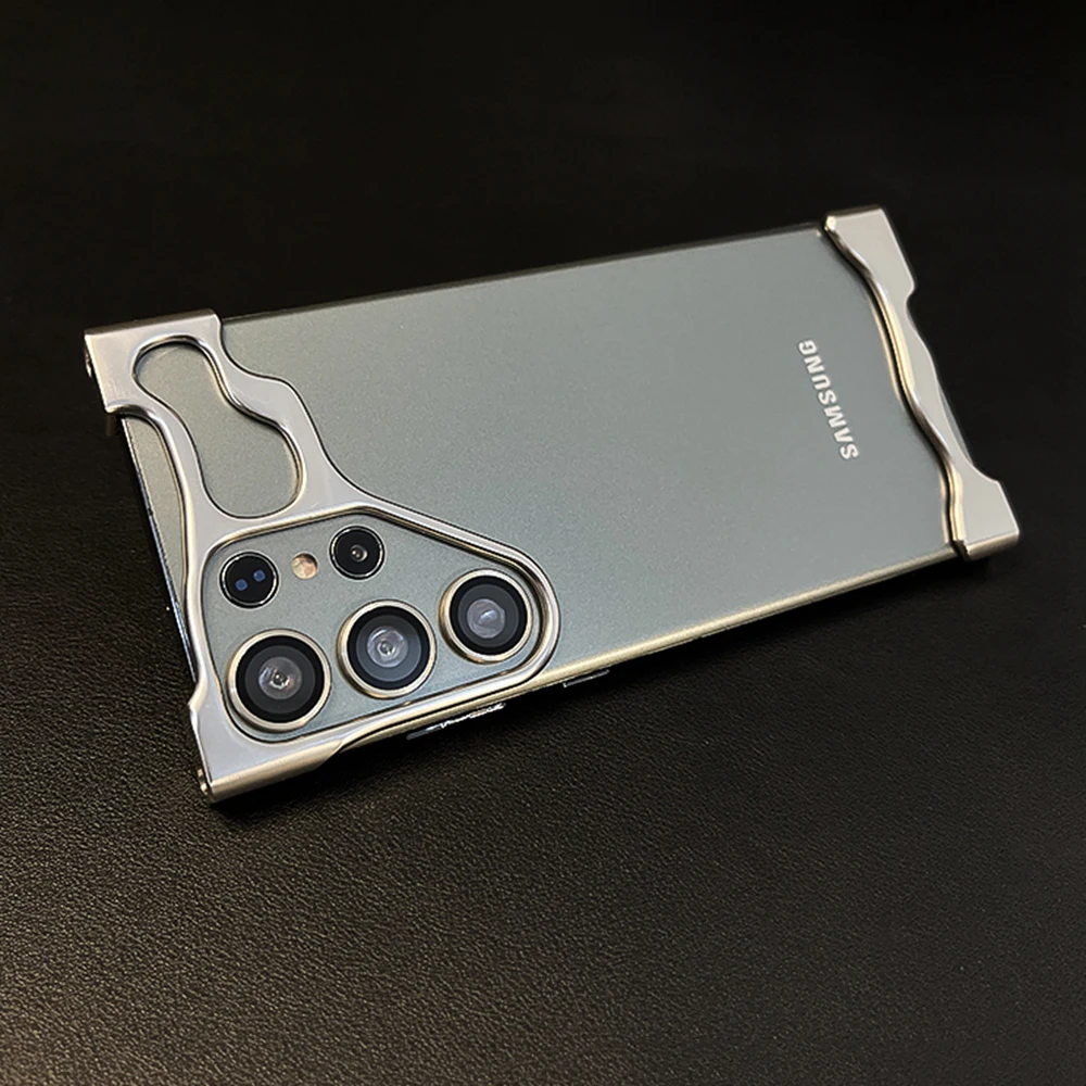 Специальный чехол из алюминиевого сплава для телефона Samsung Galaxy S24 S23 Plus Ultra S24Ultra
