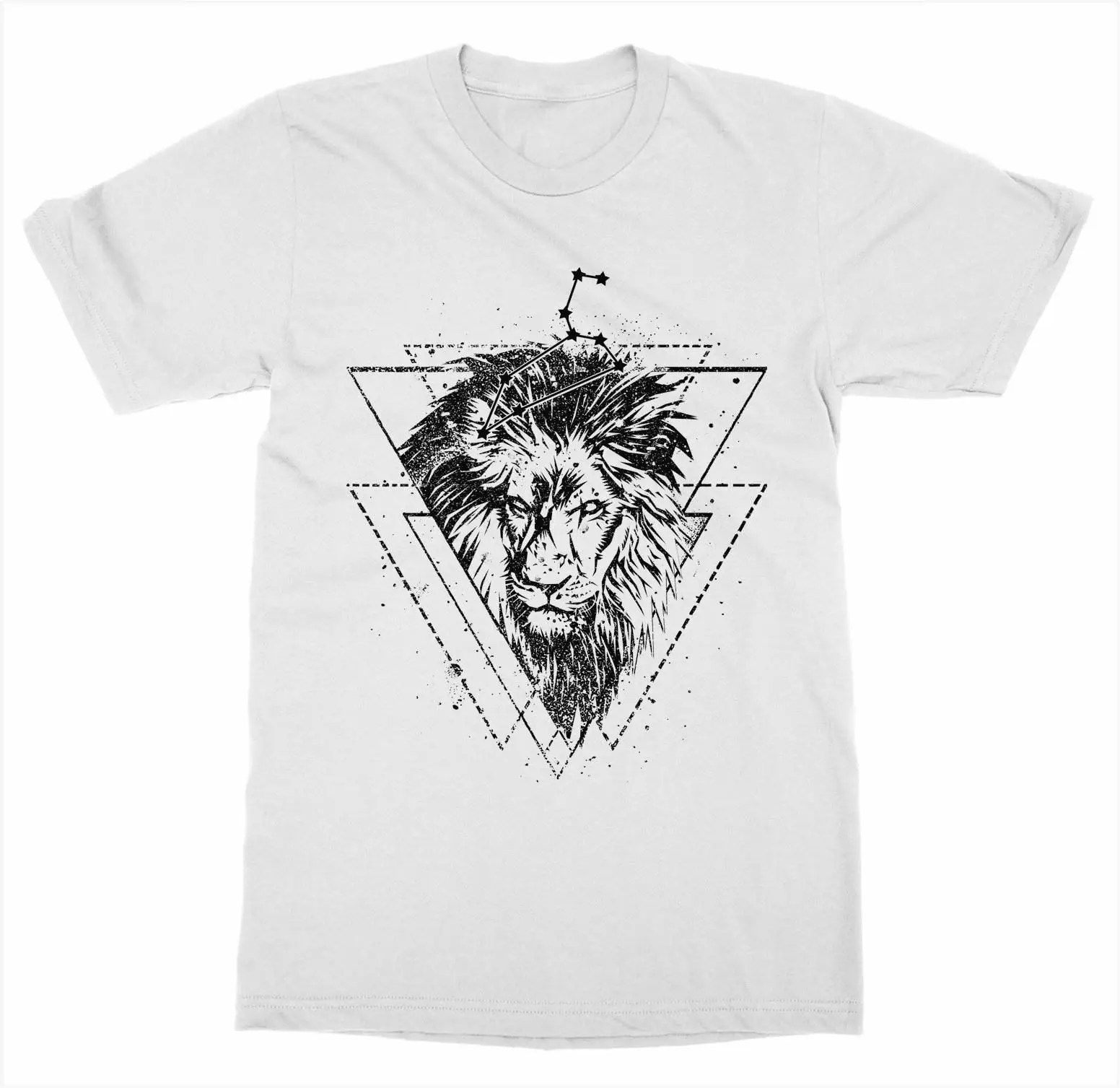 

Constellation Astrology Sign Zodiac Leo Birthday Gift Mens T-Shirt. Summer Cotton Short Sleeve O-Neck Unisex T Shirt New S-3XL