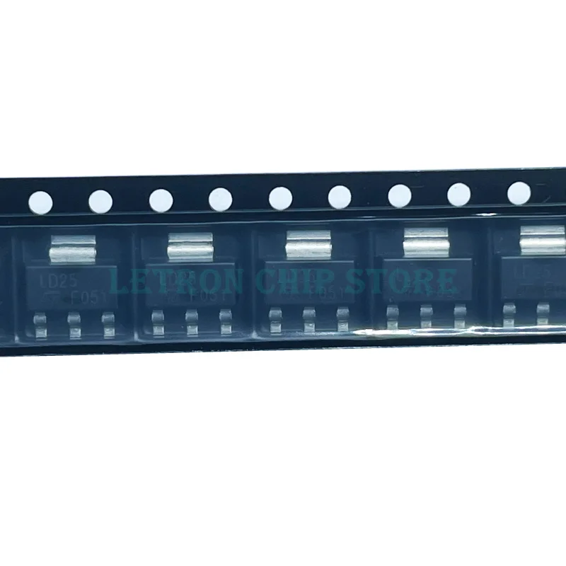 10 шт. LD1117S25TR LD25 SOT223 SOT-223 оригинальный и новый