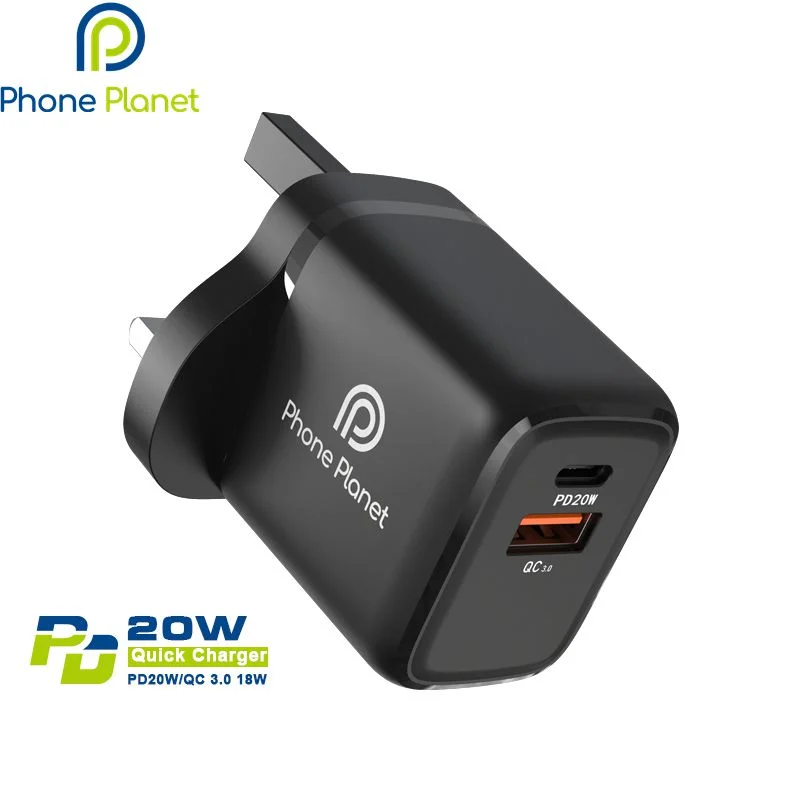 

Сетевое зарядное устройство PhonePlanet, 20 Вт, USB PD 3,0