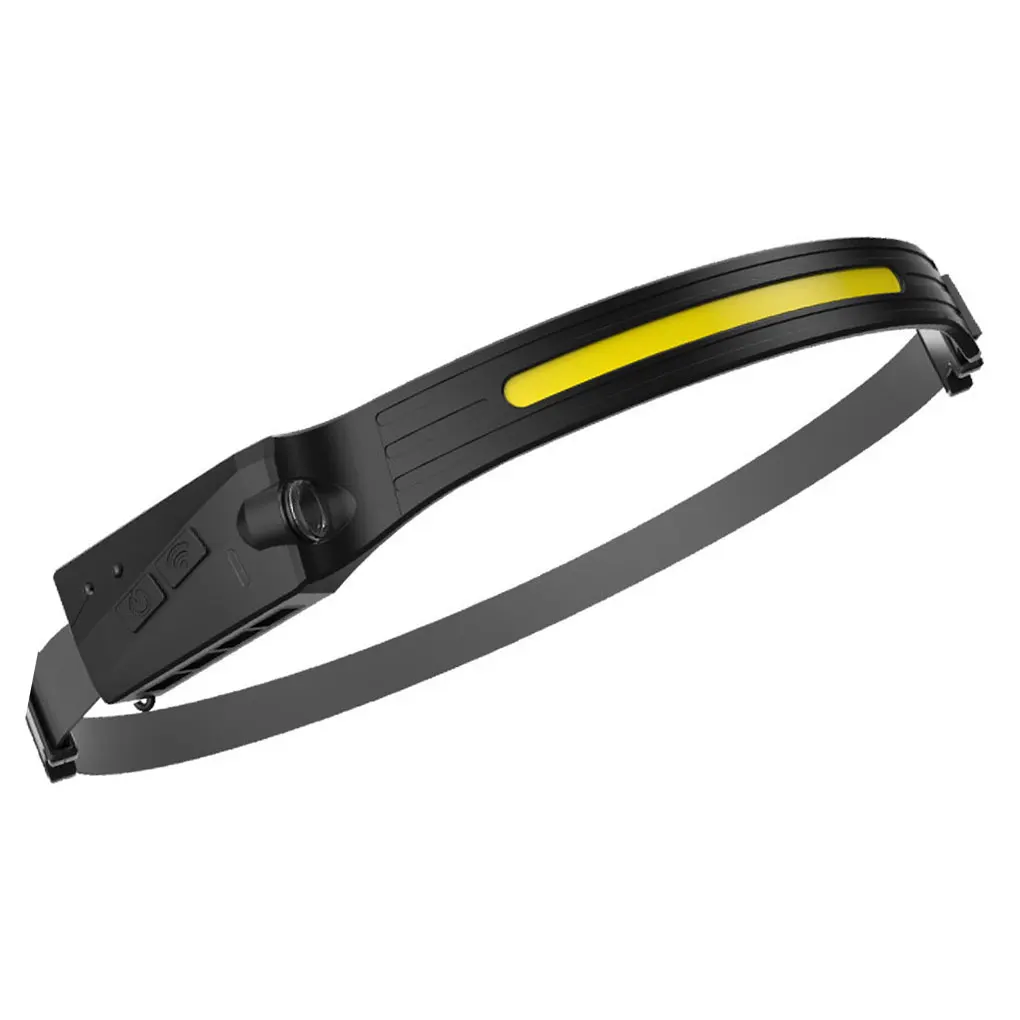 

LED Headlight Adjustable Sensor Head Light Work Flashlight Lighting