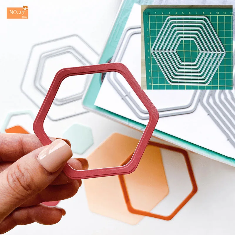 Многослойная алмазная рамка металлические трафареты для DIY скрапбукинг альбом