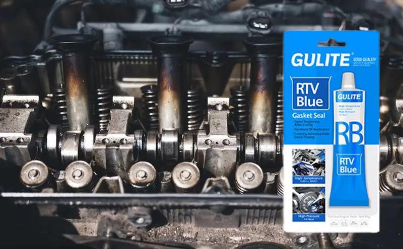 

Engine Gasket Sealant Durable Gasket Maker And Sealer S Upgraded Product RTV Gasket Maker Waterproof Seam Oil Resistant Gasket-
