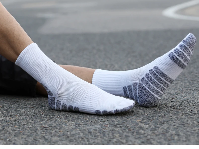 Men Sports Stockings Compression Sock Women Crossborder Supply Running Riding Cycling Knee-High Basketball Biking Hockey Soccer